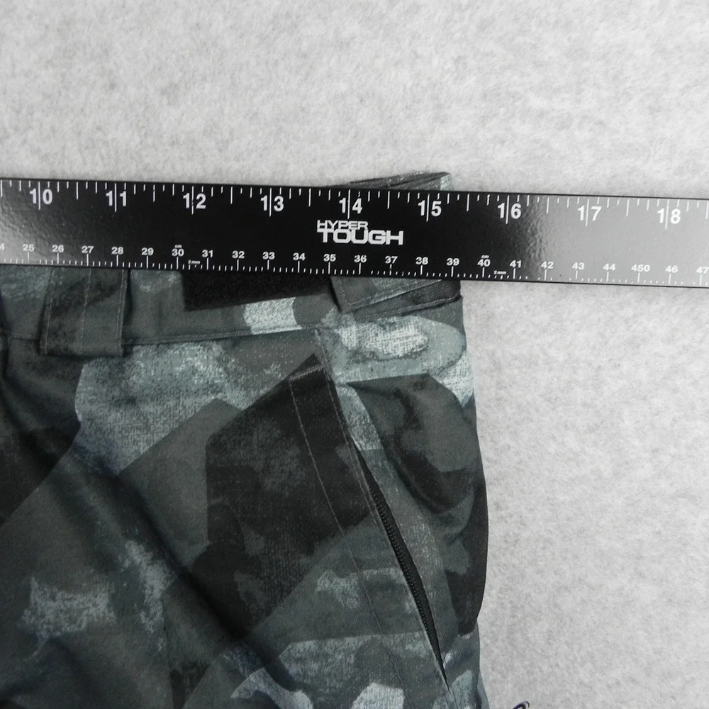 Columbia‎ Snow Pants Boys Youth XL Omni-Heat Cargo Ski Snowboard Sled Gray Camo